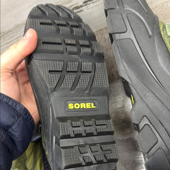 Sorel Boots unisex Women’s Men Sz US 6 Green Flurry Round Toe Winter Snow NWOT main image 6